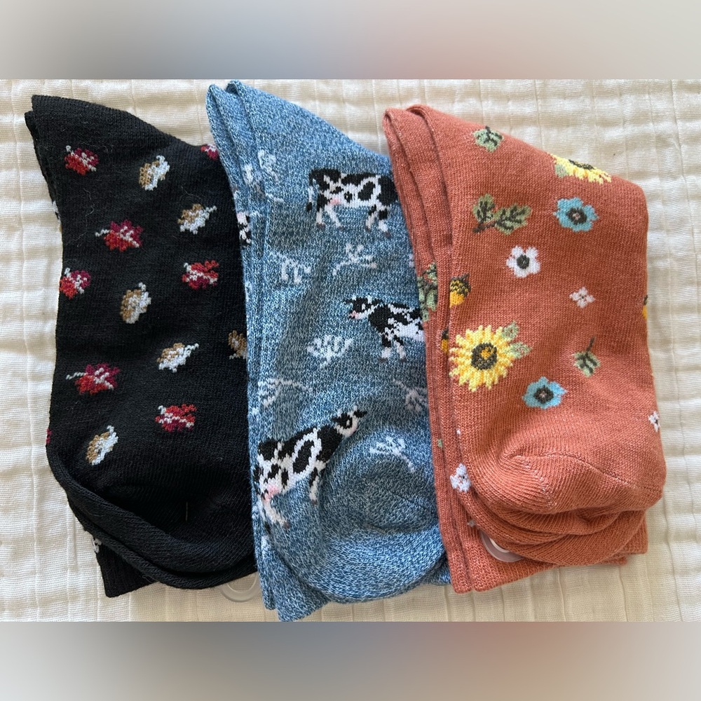 NWT Crew Socks - Picture 2 of 2